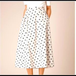 L.K Bennett Octavia Print Skirt size UK 16 US 12
